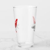 Cartoon Glas (Rechts)