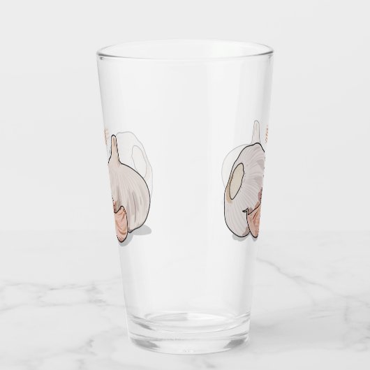 Cartoon Glas (Rechts)