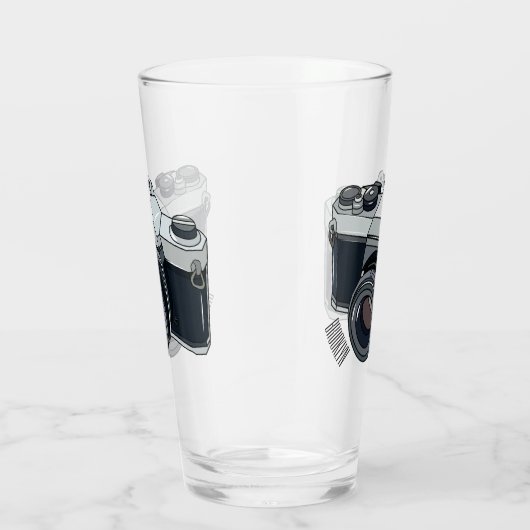 Cartoon Glas (Rechts)