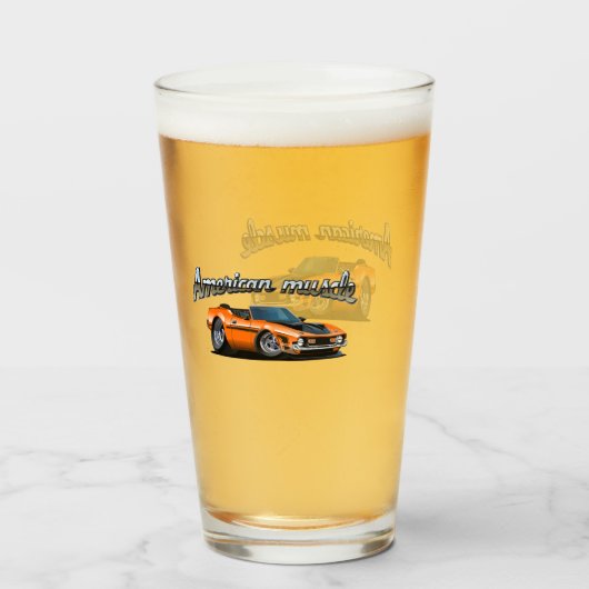 Cartoon Glas (Rückseite (gefüllt))