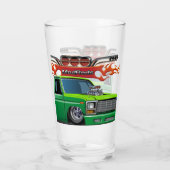 Cartoon Glas (Rückseite)
