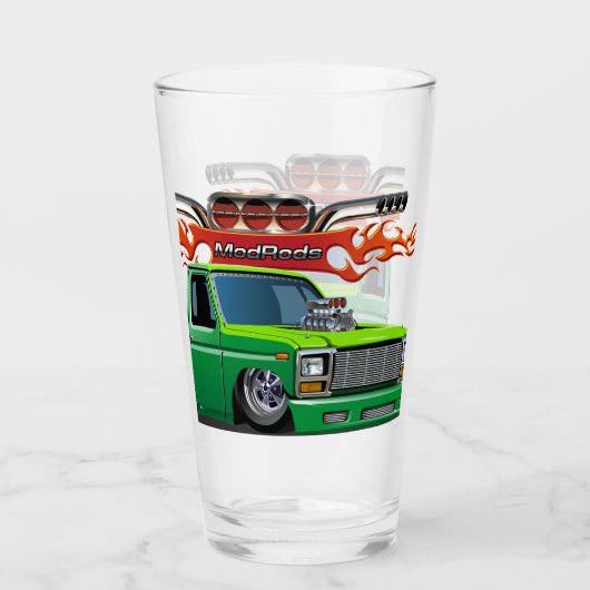 Cartoon Glas (Vorderseite)