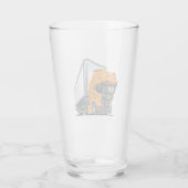 Cartoon Glas (Rückseite)