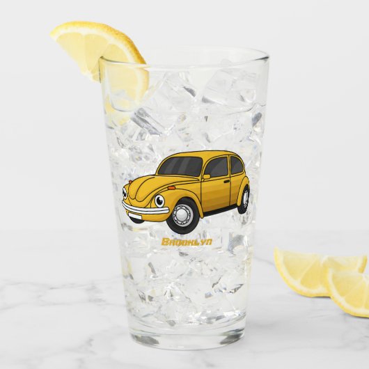 Cartoon Glas (Vorderseite Ice)