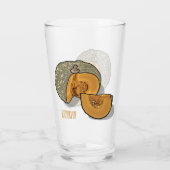 Cartoon Glas (Rückseite)