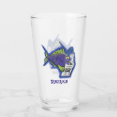 Cartoon Glas (Rückseite)