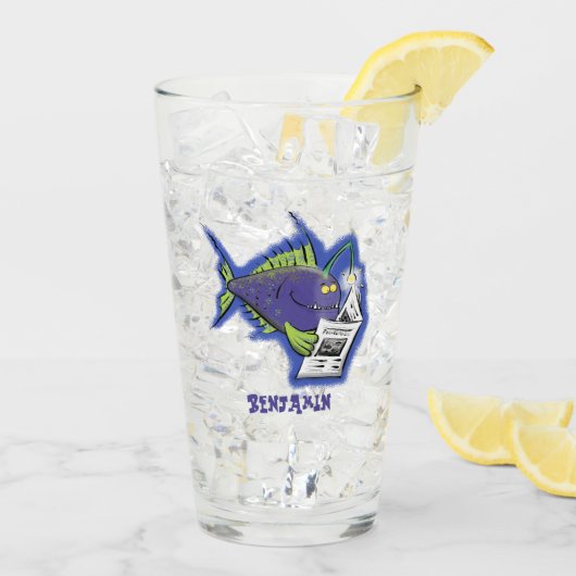 Cartoon Glas (Rückseite Ice)