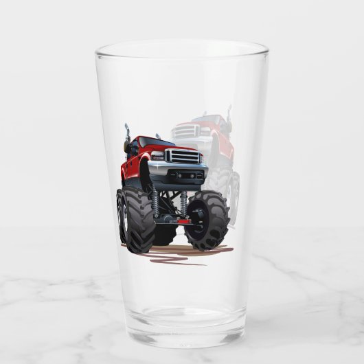 Cartoon Glas (Rückseite)