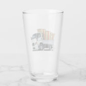 Cartoon Glas (Rückseite)