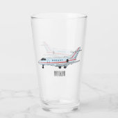 Cartoon Glas (Rückseite)