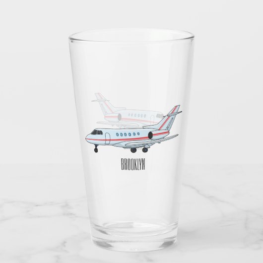 Cartoon Glas (Rückseite)