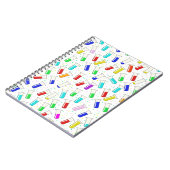 Cartoon-Glasprüfröhren Notizblock (Linke Seite)