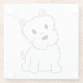 Cartoon Glasuntersetzer (Rückseite)