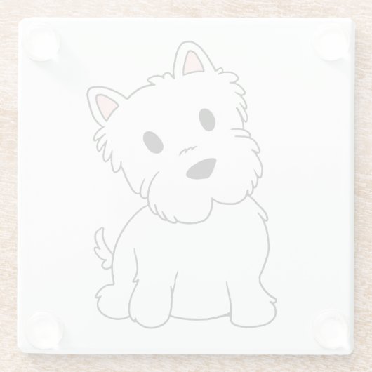 Cartoon Glasuntersetzer (Rückseite)