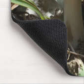 Cartoon Gnome unter einem Pilz Mousepad (Ecke)