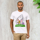 Cartoon Goalkeeper Mens T - Shirt