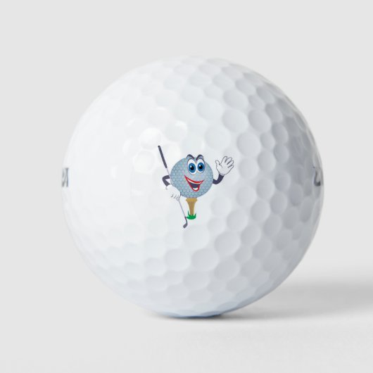Cartoon Golf Ball (Vorderseite)