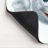 Cartoon-Golf-Ball-Charakter Mousepad (Ecke)