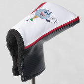 Cartoon Golf Ball Headcover (3/4 Vorderseite)