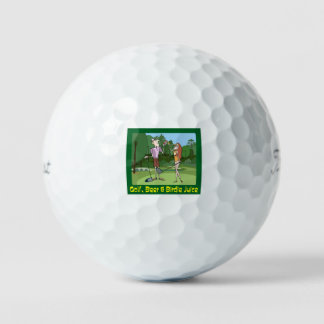 Cartoon Golf Golfball