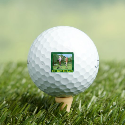 Cartoon Golf Golfball (Insitu T-Shirt)