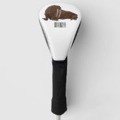 Cartoon Golf Headcover (Vorderseite)