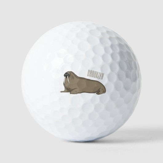 Cartoon Golfball (Vorderseite)