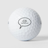 Cartoon Golfball (Vorderseite)