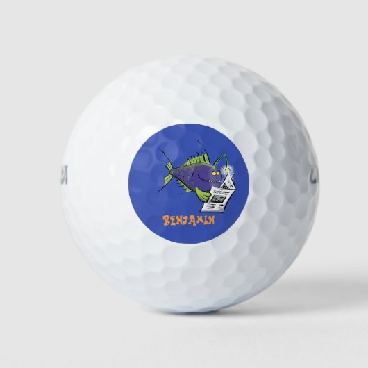Cartoon Golfball (Vorderseite)
