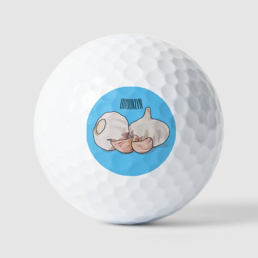 Cartoon Golfball (Vorderseite)