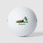 Cartoon Golfball (Vorderseite)