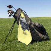 Cartoon Golfhandtuch (Gras)