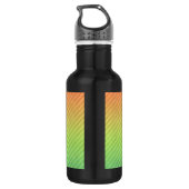 Cartoon-Golfspielerentwurf Trinkflasche (Rückseite)