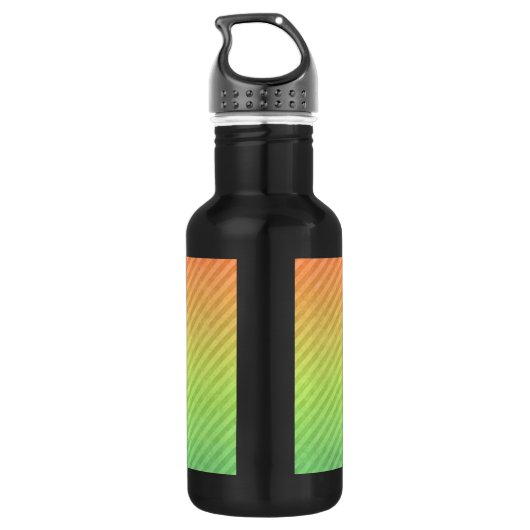 Cartoon-Golfspielerentwurf Trinkflasche (Rückseite)