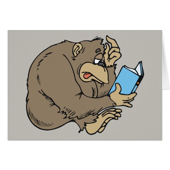 Cartoon Gorilla Buch (Vorderseite (Horizontal))