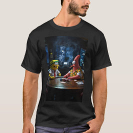 Cartoon Graphic T - Shirt