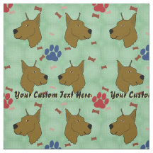 Cartoon Great Dane - Personalisiert