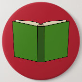 Cartoon Green Book Button (Vorderseite)