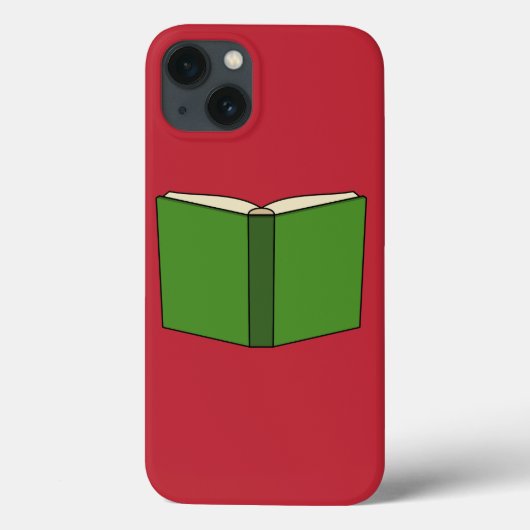 Cartoon Green Book Case-Mate iPhone Hülle (Rückseite)