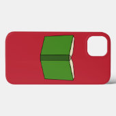 Cartoon Green Book Case-Mate iPhone Hülle (Rückseite (Horizontal))