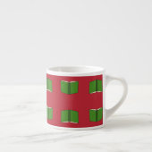 Cartoon Green Book Espressotasse (Rechts)