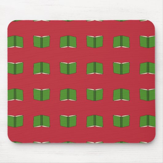 Cartoon Green Book Mousepad (Vorne)