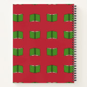 Cartoon Green Book Notizblock (Rückseite)