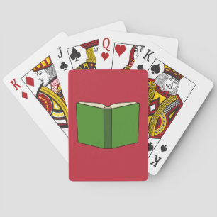 Cartoon Green Book Spielkarten