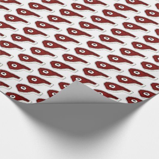 Cartoon GRILLEN Steak Packpapier (Ecke)