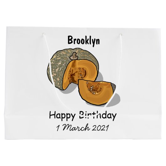 Cartoon Große Geschenktüte (Rückseite)