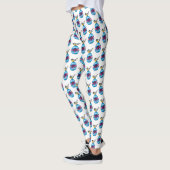 Cartoon Großes Tit mit Ostereier Leggings (Links)