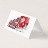 Cartoon Gruß Weihnachtskarte (Vorderseite)