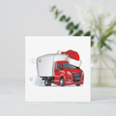 Cartoon Gruß Weihnachtskarte (Stehend Vorderseite)