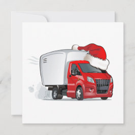 Cartoon Gruß Weihnachtskarte